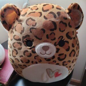 Squishmallows Maria the Cheetah with Hearts on Belly 8"  Valentine Collection